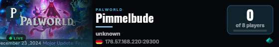 Pimmelbude live status badge