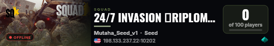 24/7 INVASION 》RIPLOMACY EXPERIENCE PREFERRED 》FREE VET & SEEDING WHITELIST 》DISCORD.GG/RIPLOMACY live status badge