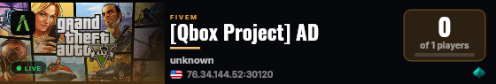 [Qbox Project] AD live status badge