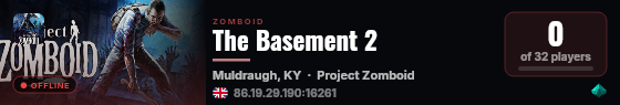The Basement 2 live status badge