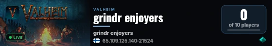 grindr enjoyers live status badge