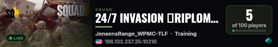 24/7 INVASION 》RIPLOMACY EXPERIENCE PREFERRED 》FREE VET & SEEDING WHITELIST 》DISCORD.GG/RIPLOMACY live status badge