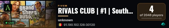 RIVALS CLUB | #1 | South America live status badge