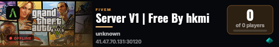 Server V1 | Free By hkmi live status badge
