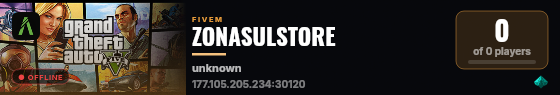ZONASULSTORE live status badge