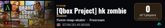 [Qbox Project] hk zombie live status badge