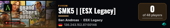 SMK5 | [ESX Legacy] live status badge