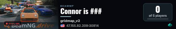 Connor is ### live status badge