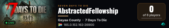 AbstractedFellowship live status badge
