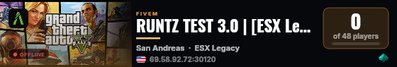 RUNTZ TEST 3.0 | [ESX Legacy] live status badge