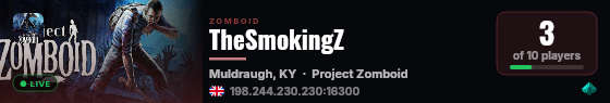 TheSmokingZ live status badge