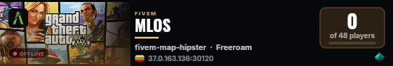 MLOS live status badge