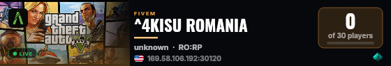 ^4KISU ROMANIA live status badge