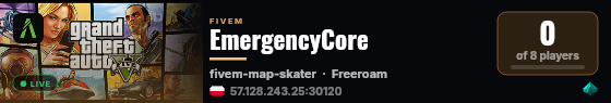 EmergencyCore live status badge