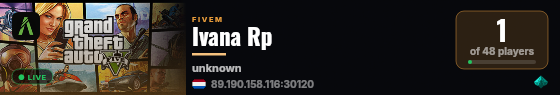 Ivana Rp live status badge