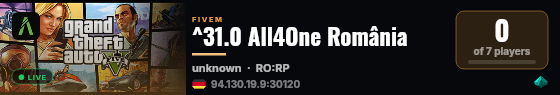 ^31.0 All4One România live status badge