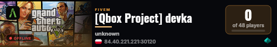 [Qbox Project] devka live status badge