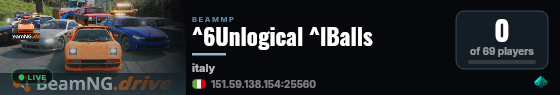 ^6Unlogical ^lBalls live status badge