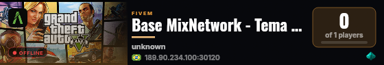 Base MixNetwork - Tema São Paulo live status badge