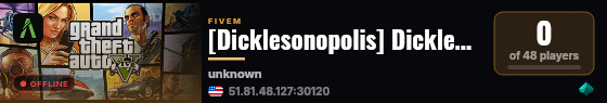 [Dicklesonopolis] Dicklesonopolis live status badge