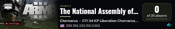 The National Assembly of Lesotho live status badge