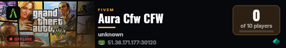 Aura Cfw CFW live status badge