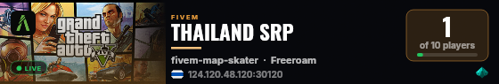 THAILAND SRP live status badge