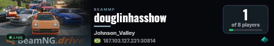 douglinhasshow live status badge
