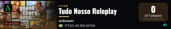 Tudo Nosso Roleplay live status badge