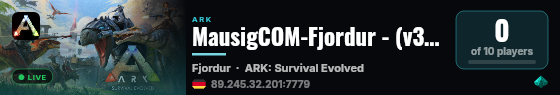 MausigCOM-Fjordur - (v361.7) live status badge