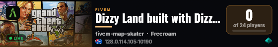 Dizzy Land built with Dizzy Land by Dizzy Rii! live status badge