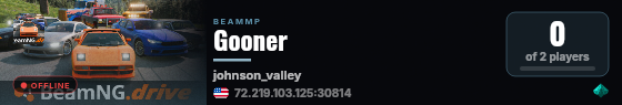 Gooner live status badge