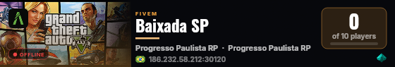 Baixada SP  live status badge