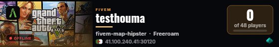 testhouma live status badge