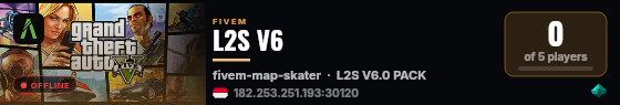 L2S V6 live status badge