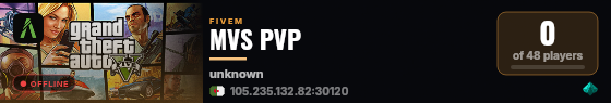 MVS PVP live status badge