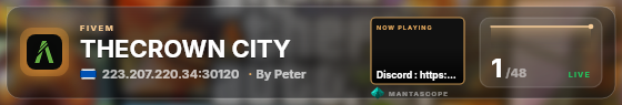 Glass badge preview