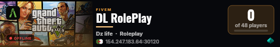 DL RolePlay live status badge