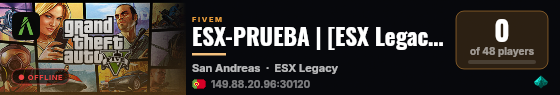 ESX-PRUEBA | [ESX Legacy] live status badge