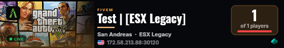 Test | [ESX Legacy] live status badge