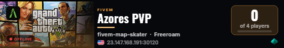 Azores PVP live status badge
