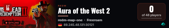 Aura of the West 2 live status badge