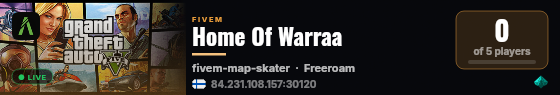 Home Of Warraa live status badge