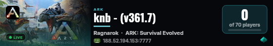 knb - (v361.7) live status badge