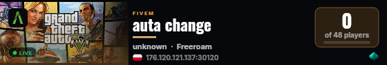 auta change live status badge