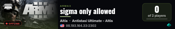 sigma only allowed live status badge