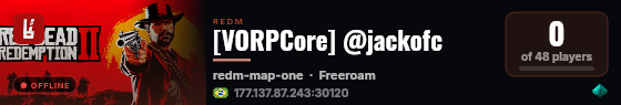 [VORPCore] @jackofc live status badge