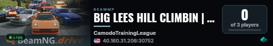 BIG LEES HILL CLIMBIN | Connect Hosting live status badge