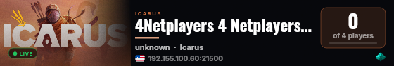 4Netplayers 4 NetplayersACBD1234 live status badge