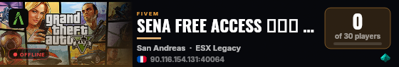 SENA FREE ACCESS ⇝↬🡺 VIENS T'AMUSER ! 👑 🡸↫⇜⇜ live status badge